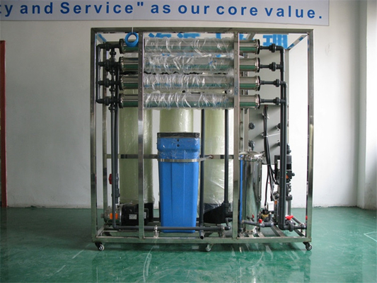 Automatische 1000 l/Stunde RO-Wasseraufbereitungsanlage 220-400 V SPS