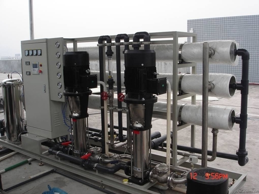 PLC 10000L/H RO-Wasserbehandlungs-Umkehr-Osmose-System für Trinkwasser