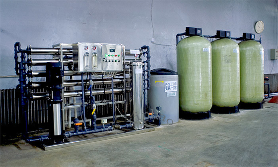 Edelstahl/FRP 2500L/H RO-Umkehr-Osmose-System für die Garten-Bewässerung
