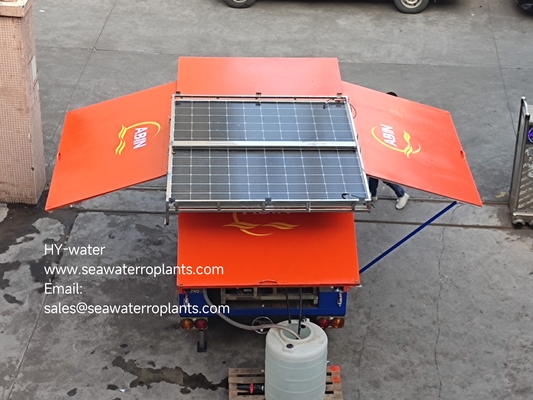 Angetriebenes Wasser-Reinigungsapparat-Maschinen-Solarmeerwasser zur Trinkwasser-Maschine