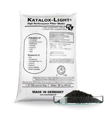 Sand-/Katalox-Licht-Filtermaterial Eisen und Mangan-Abbau für Grundwasser
