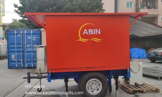 Container-Bohrloch-Brunnen Salzwasser Meerwasserbehandlungsanlage Mobilwasserbehandlungsanlage