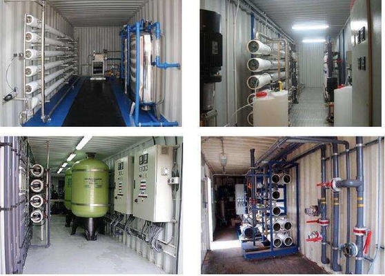 20FT 40FT Behältniswasserbehandlungssystem Flusswasserreinigungssystem