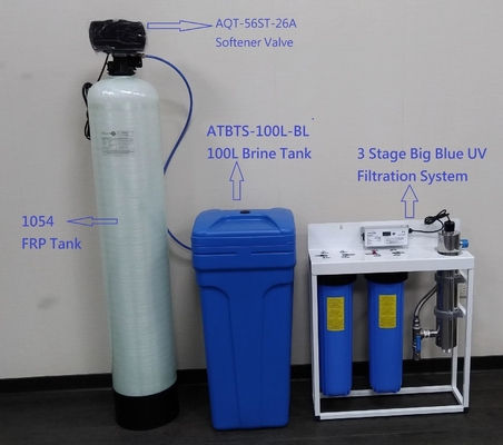 PLC Brackwasserweichmachung Wasserweichmachersystem Automatisches Hartwasserweichmacher für die Bewässerung