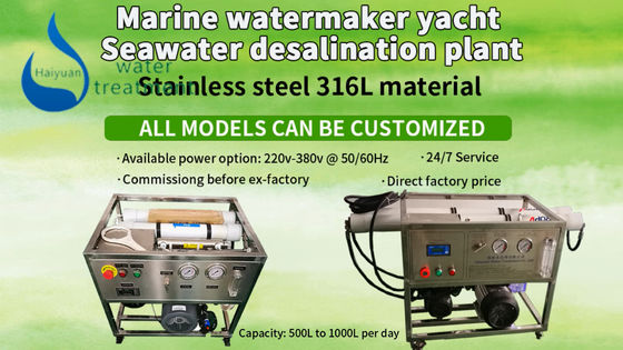 Salzwasser Marine-desalinator watermaker desalinator