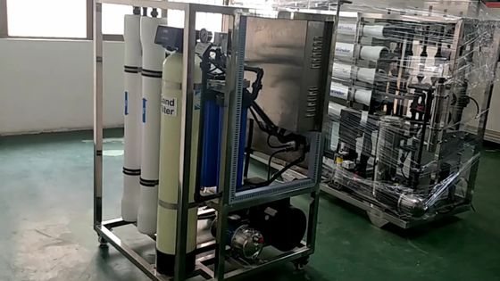 Gereinigtes 250LPH Meerwasser-Handelssalzwasser zur Trinkwassermaschine