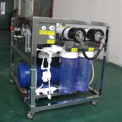 Meerwasser 2KW RO-Betriebssalzwasser zu Trinkwasser 50 Bar Operationsdruck