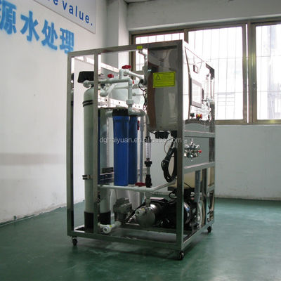 Meerwasser 2KW RO-Betriebssalzwasser zu Trinkwasser 50 Bar Operationsdruck