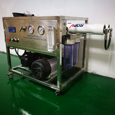 Meerwasser 380v RO-Anlage, UPVC-Rohrsolarmeerwasser-Entsalzenmaschine
