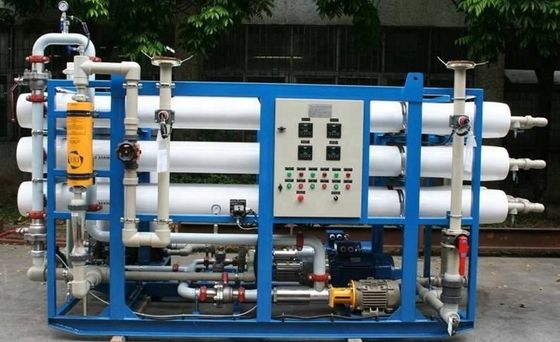 Salzwasser-Meerwasser RO-Anlage, die halb mit CNP-Pumpe SGS gesteuert wurde, genehmigte