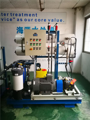 Meerwasser 1000LPH RO-Anlage, Ablehnung Salzwasser Ro-System-99,6%