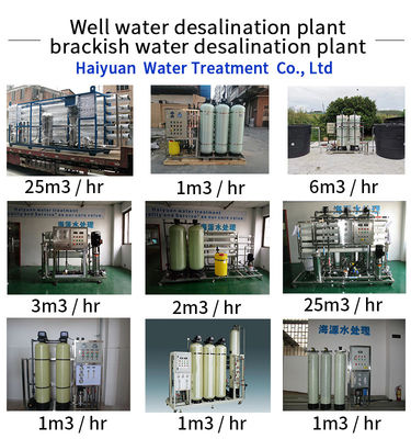 Plc-Brackwasser-Wasser-Filtrations-System für Quellwasser RO-System Entsalzen