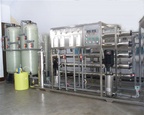 Behandlungs-Edelstahl-Material Brackwasser 2000LPH RO-Anlagenbwro