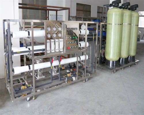 Behandlungs-Edelstahl-Material Brackwasser 2000LPH RO-Anlagenbwro