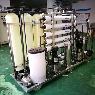 Material Electrodeionization EDI Water Treatment System 1000L/Hour UPVC