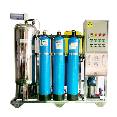 Wasserbehandlung FRP Nanofiltration 10m3/Hr mit Grundfos-Pumpe