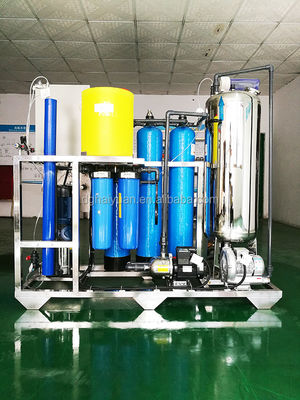 Wasserbehandlung FRP Nanofiltration 10m3/Hr mit Grundfos-Pumpe