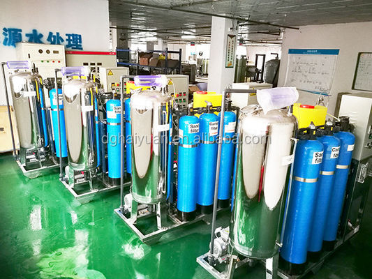 Wasserbehandlung FRP Nanofiltration 10m3/Hr mit Grundfos-Pumpe