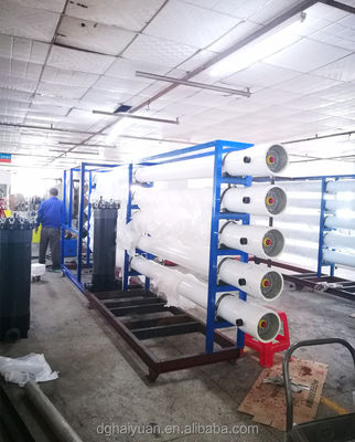 Wasserbehandlung FRP Nanofiltration 10m3/Hr mit Grundfos-Pumpe