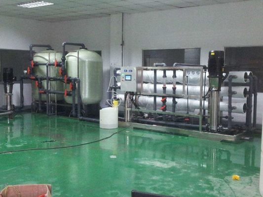 Wasserbehandlung FRP Nanofiltration 10m3/Hr mit Grundfos-Pumpe