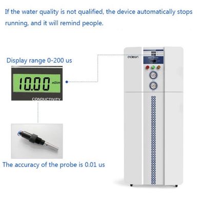 1.5kw entionisierte Wasser-System für Labor 50LPH mit PLC Contraol