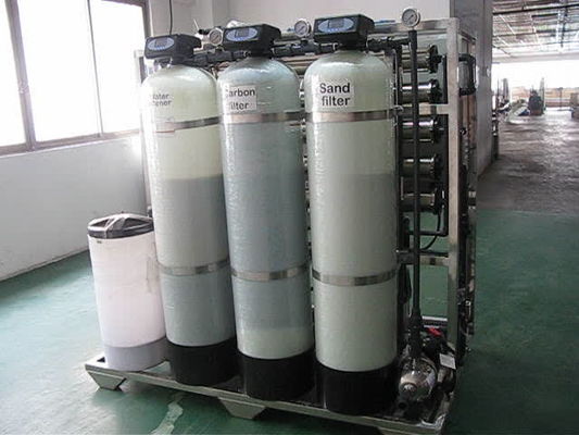 2000LPH entionisierte Wasser-Systeme, 99,7% Ablehnung Ion Exchange Dm Plant