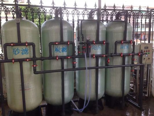 Labor entionisiertes System des Wasser-600KG, FRP-Entmineralisierungskläranlage