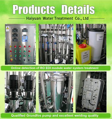 Entmineralisiertes EDI Unit For Water Treatment-Reinigungs-System 1TPH