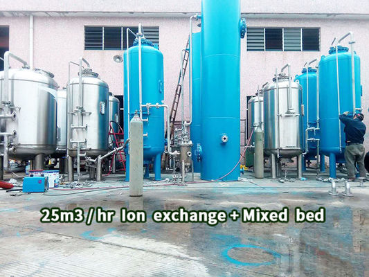 UPVC-Rohr Ion Exchange Ro Plant, Diwasserfiltersystem SGS genehmigte
