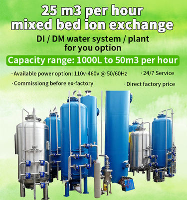 UPVC-Rohr Ion Exchange Ro Plant, Diwasserfiltersystem SGS genehmigte