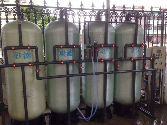 Gemischtes Bett entmineralisierte Wasserpflanze, 60% - 75% Wiederaufnahme Ion Exchange Dm Plant
