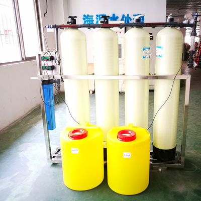 Ionenaustauschdenim-Wasserpflanze-Fiberglas-materielles Fütterungsbohrloch-Wasser