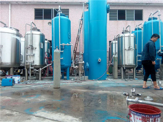 Ionenaustauschdenim-Wasserpflanze-Fiberglas-materielles Fütterungsbohrloch-Wasser