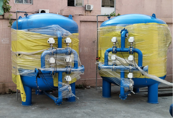 2500L/H Kohlenstoffstahl-Edelstahl-Aktivkohle-Quarz-Sandfilter