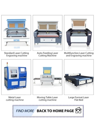 Laser-Graviermaschine CO2 100W 150W für ledernes hölzernes Plastikglas